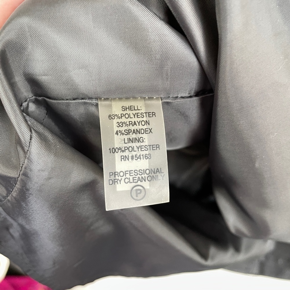 NWOT Calvin Klein zipper dress size 4 // 1872 - Picture 7 of 7